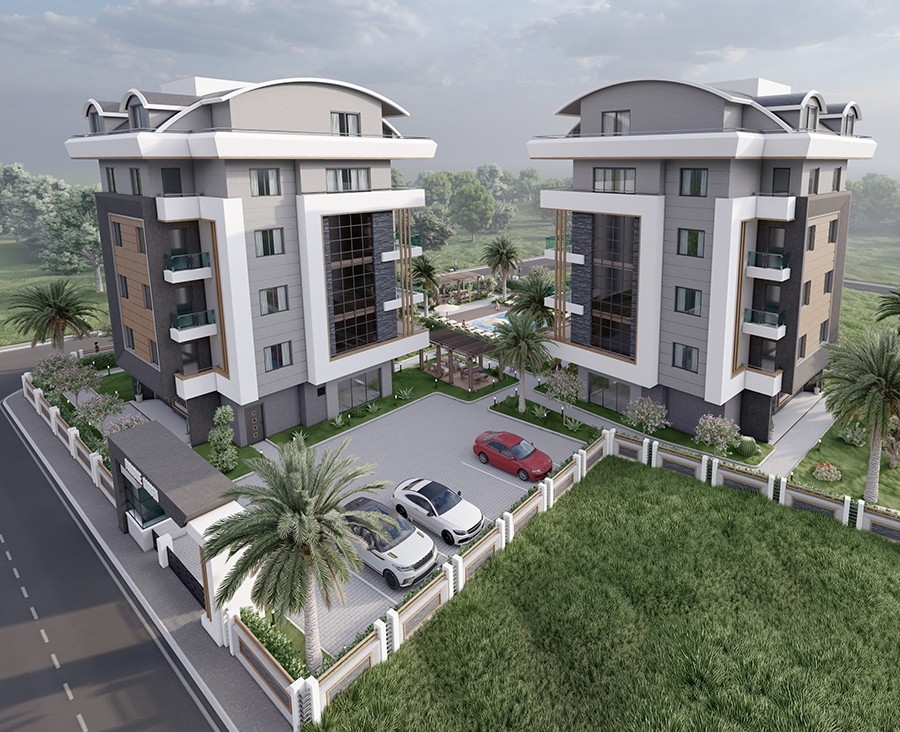 Mountain view apartments in prestigious area