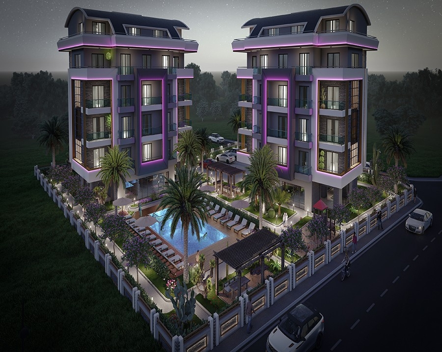 Mountain view apartments in prestigious area