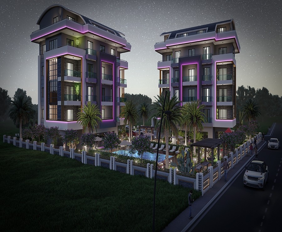 Mountain view apartments in prestigious area