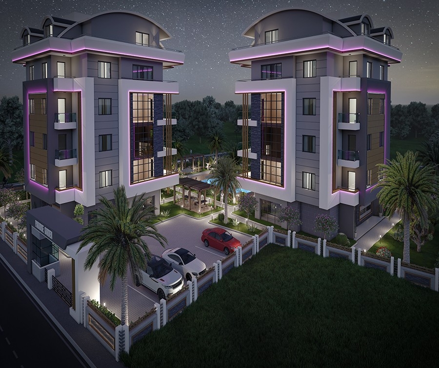 Mountain view apartments in prestigious area