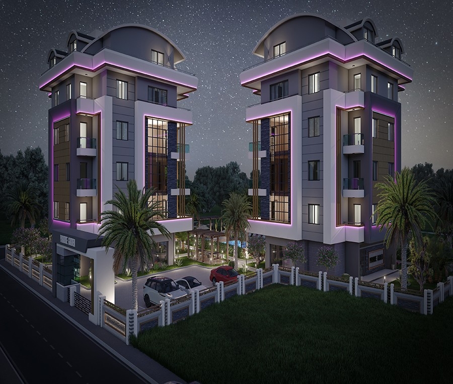 Mountain view apartments in prestigious area