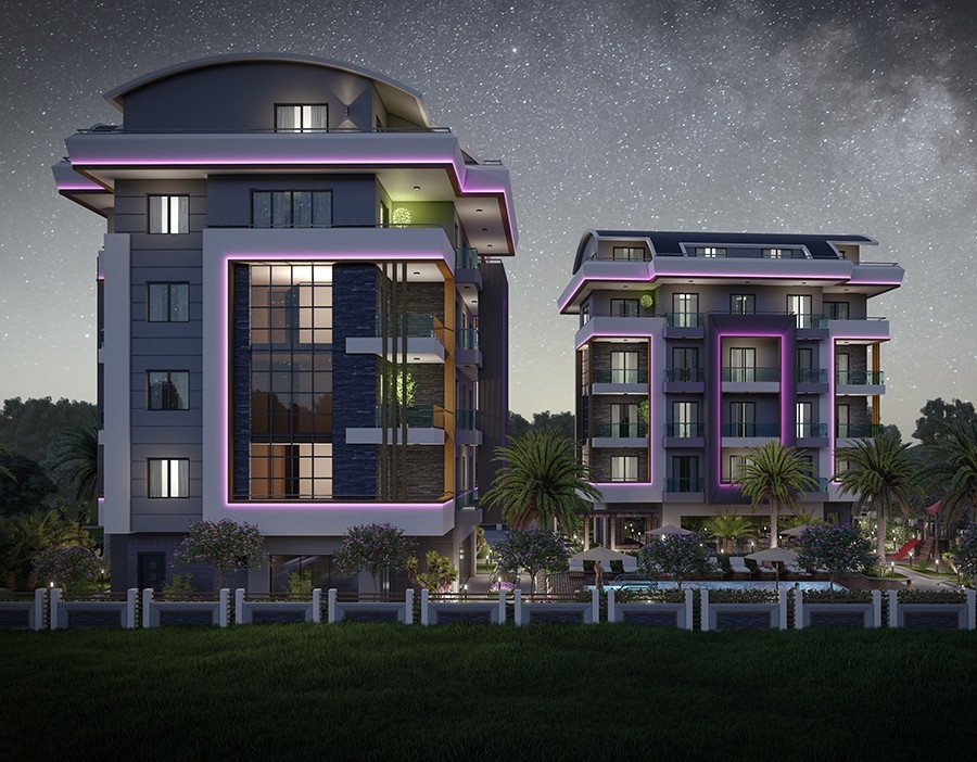 Mountain view apartments in prestigious area