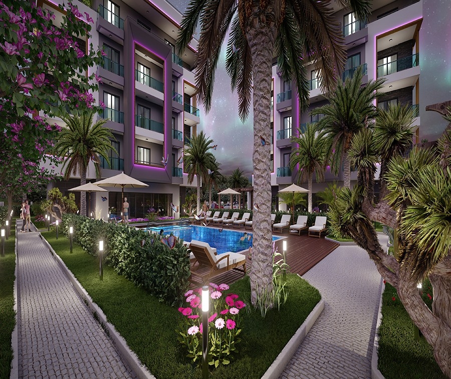 Mountain view apartments in prestigious area