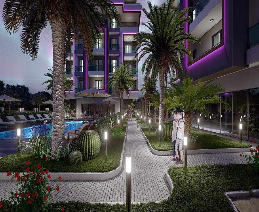 Mountain view apartments in prestigious area