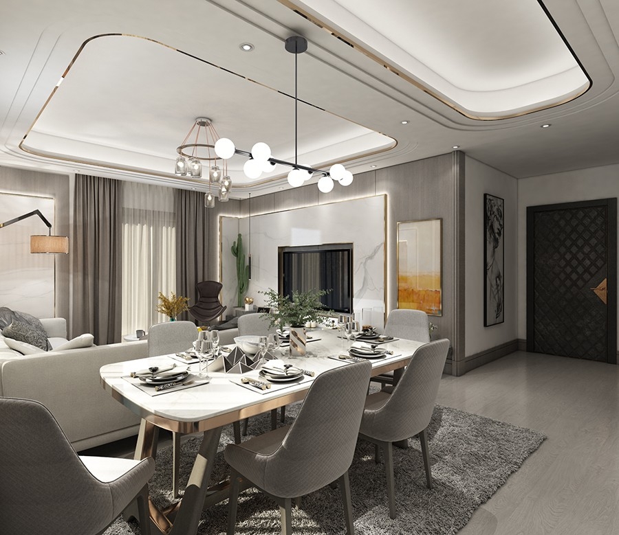 Mountain view apartments in prestigious area