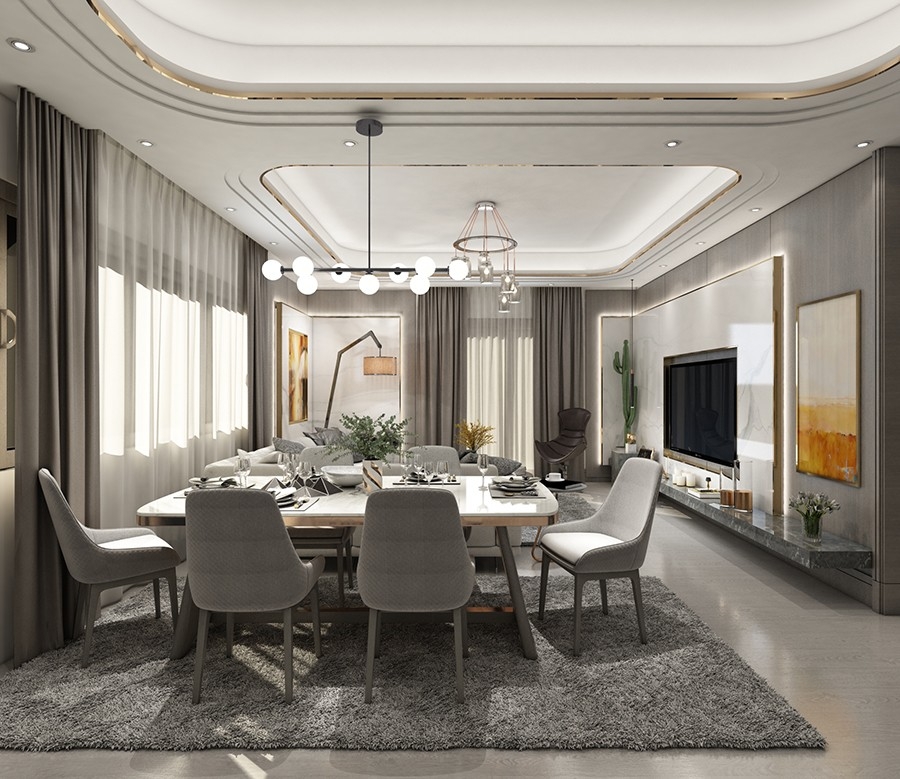 Mountain view apartments in prestigious area