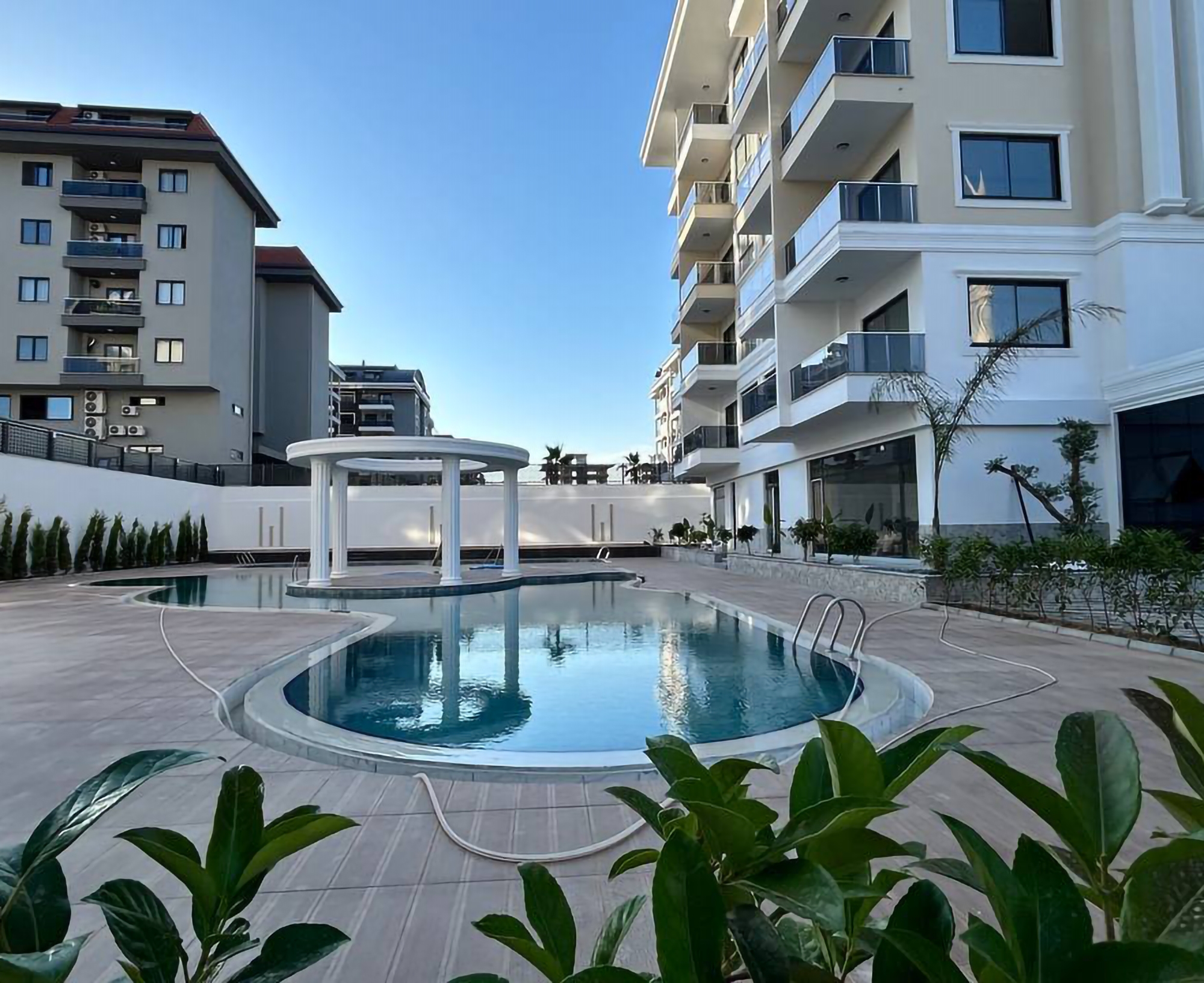 Luxuriöses 1+1 Apartment mit atemberaubendem Blick in Alanya - Kargicak