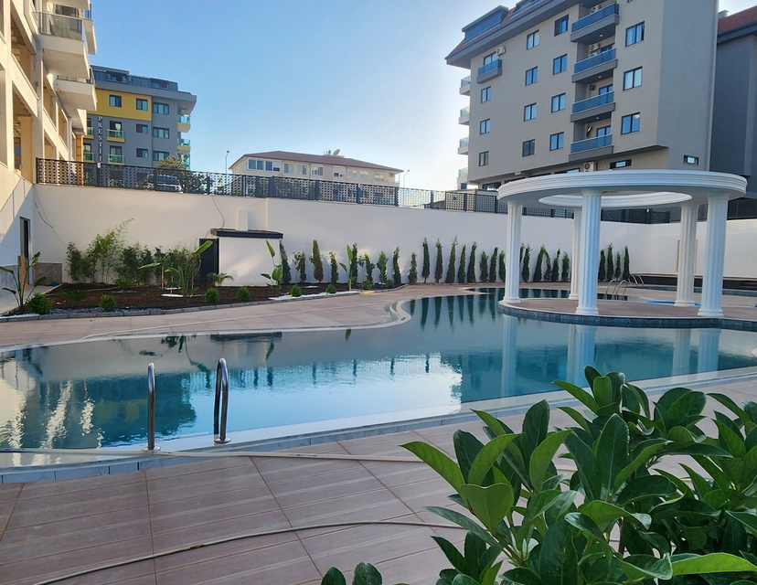 Luxuriöses 1+1 Apartment mit atemberaubendem Blick in Alanya - Kargicak
