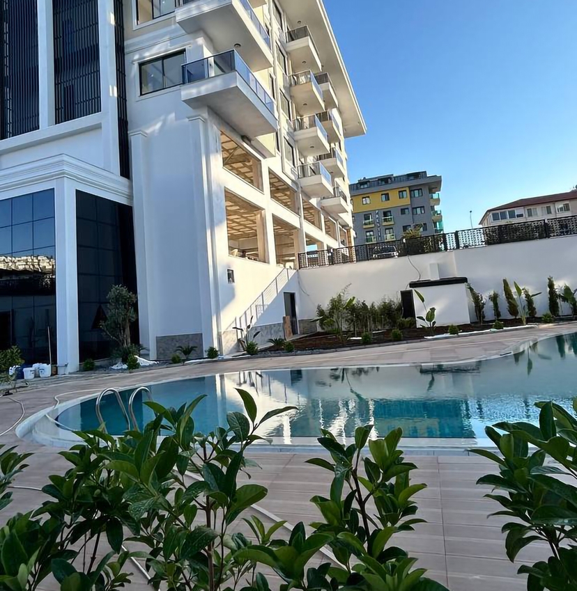 Luxuriöses 1+1 Apartment mit atemberaubendem Blick in Alanya - Kargicak