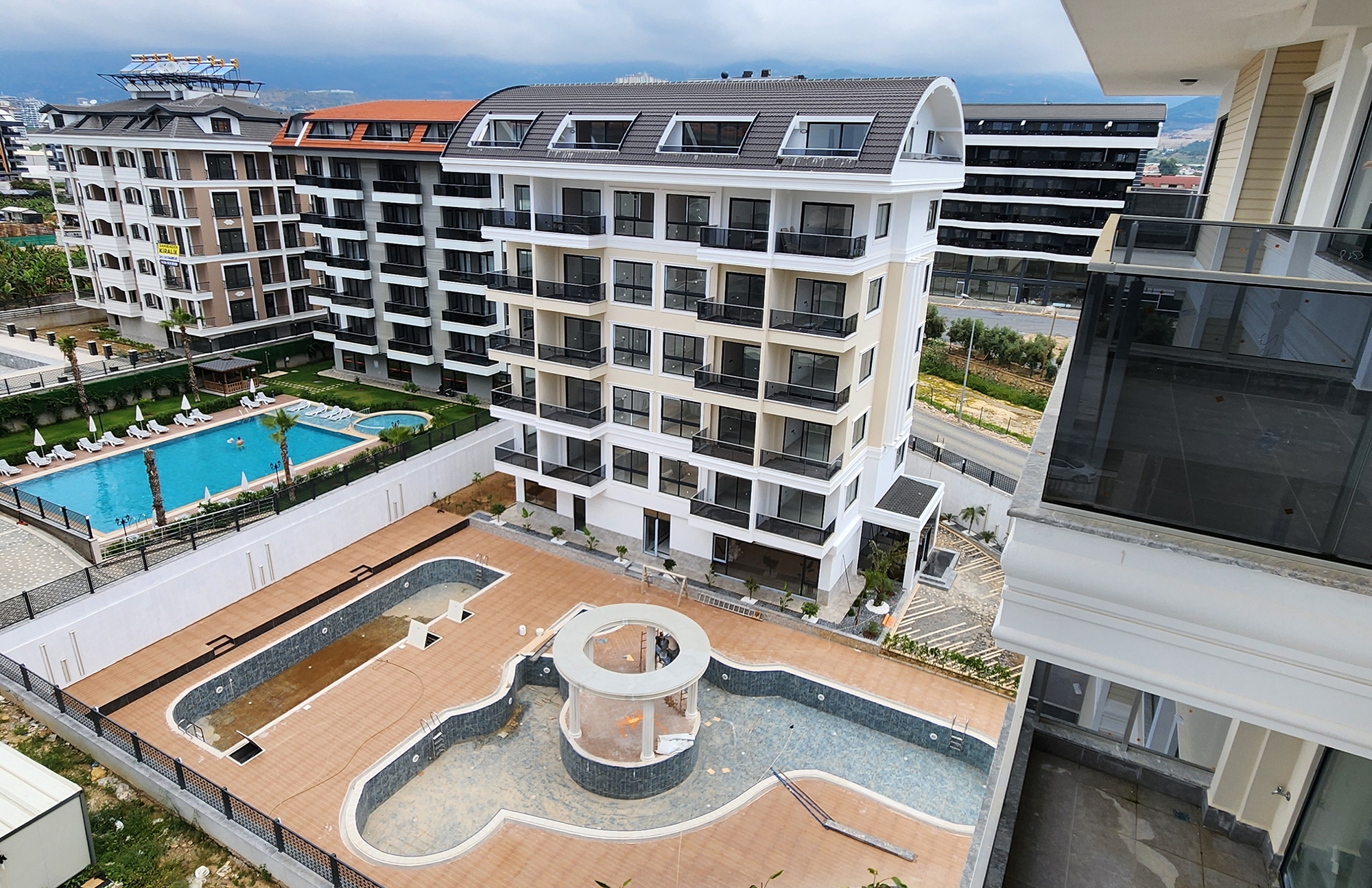 Luxuriöses 1+1 Apartment mit atemberaubendem Blick in Alanya - Kargicak