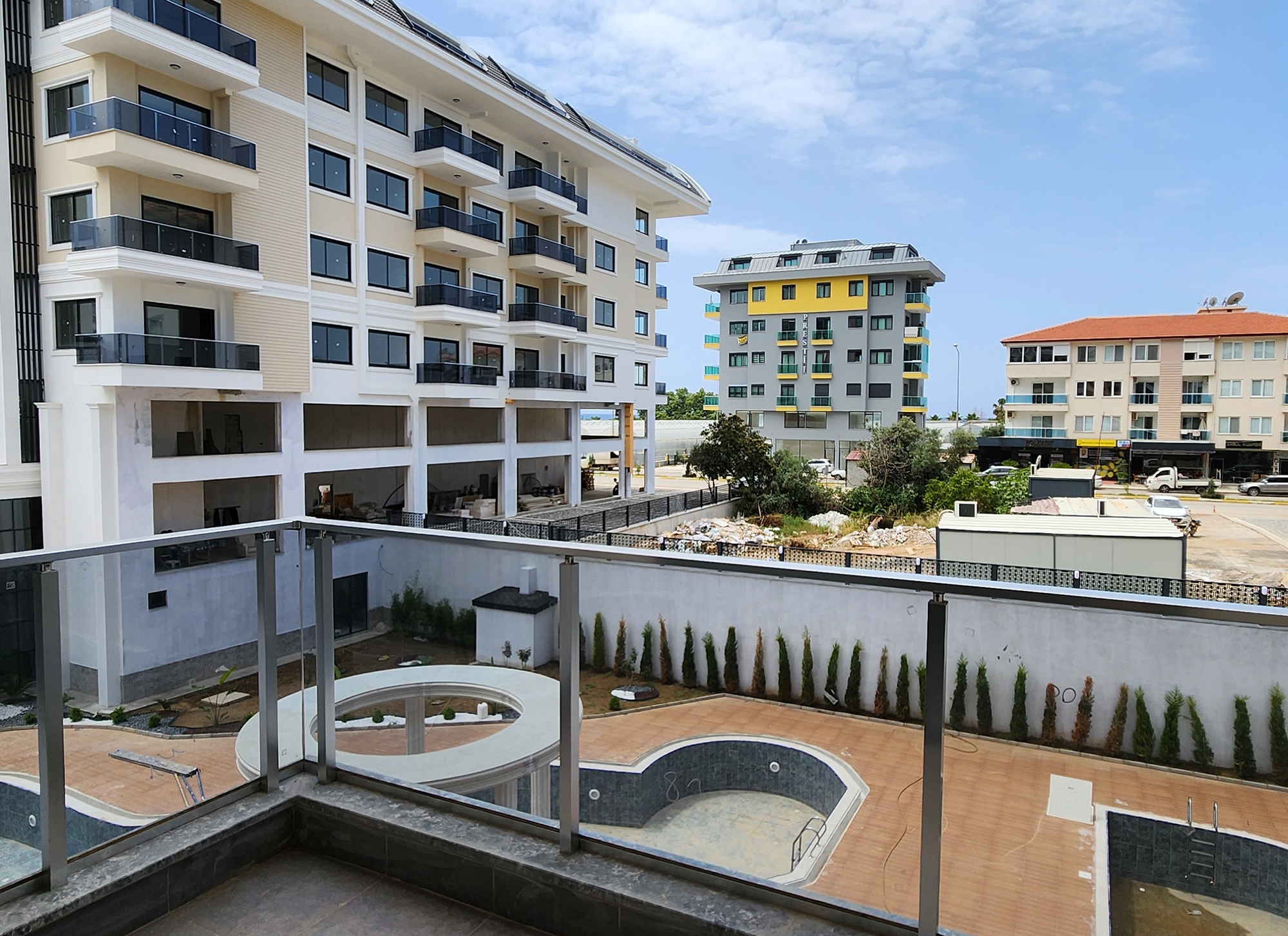 Luxuriöses 1+1 Apartment mit atemberaubendem Blick in Alanya - Kargicak