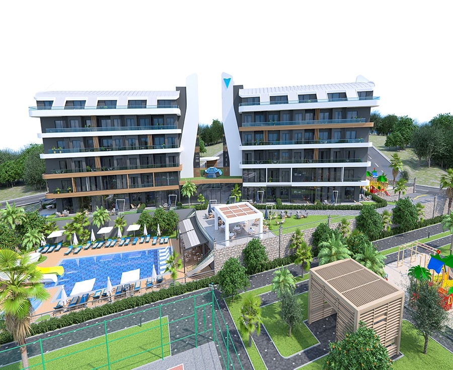 Scenic view apartments in a new complex
