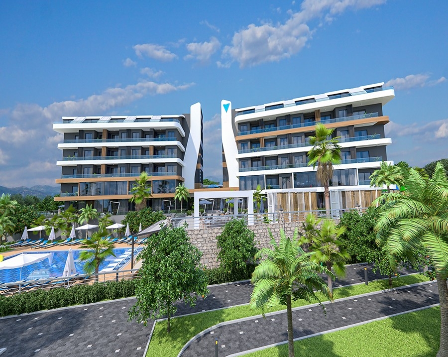 Scenic view apartments in a new complex