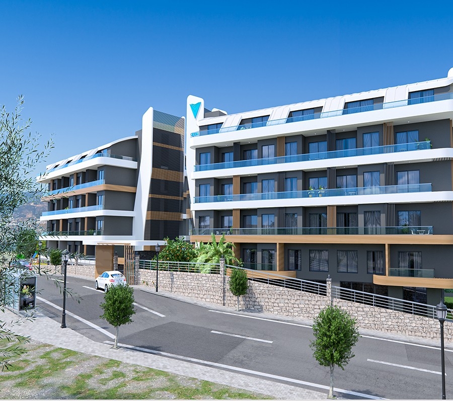 Scenic view apartments in a new complex