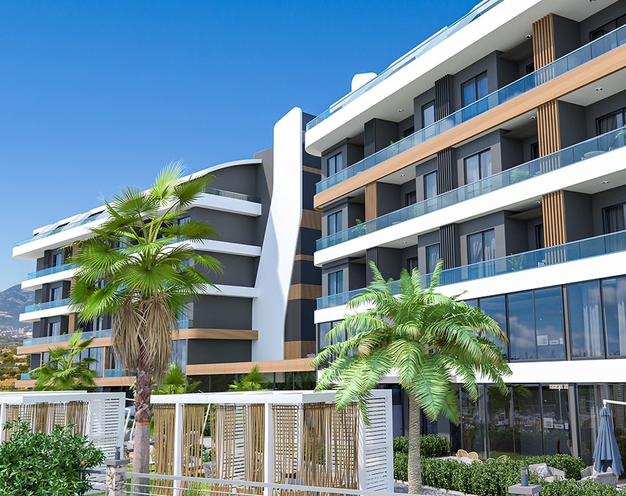 Scenic view apartments in a new complex