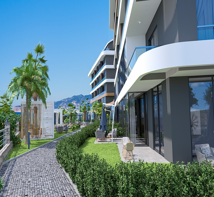 Scenic view apartments in a new complex