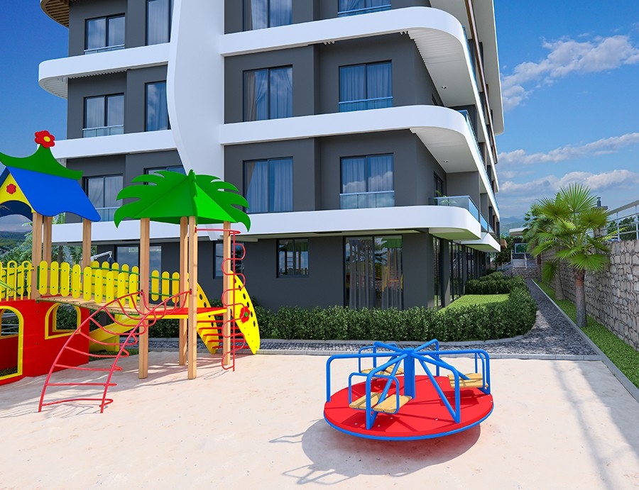 Scenic view apartments in a new complex
