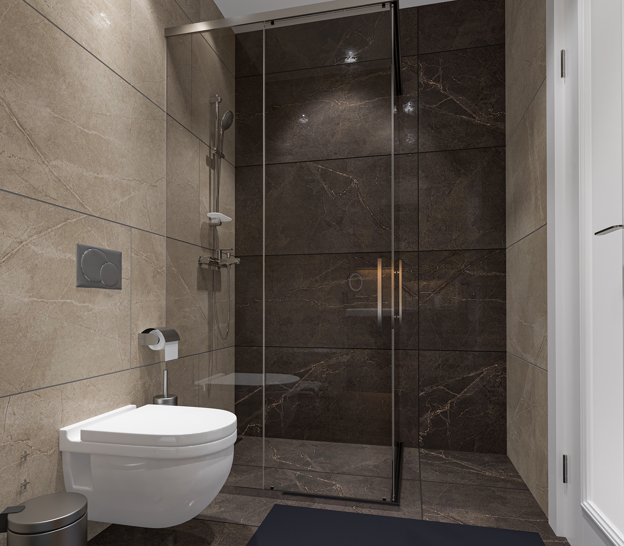 Luxuriöse 1+1 Wohnung mit Meerblick und Bergblick