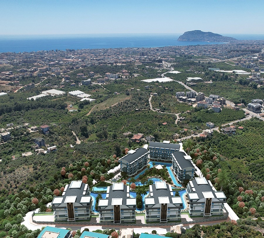 Luxury apartments in a peaceful area