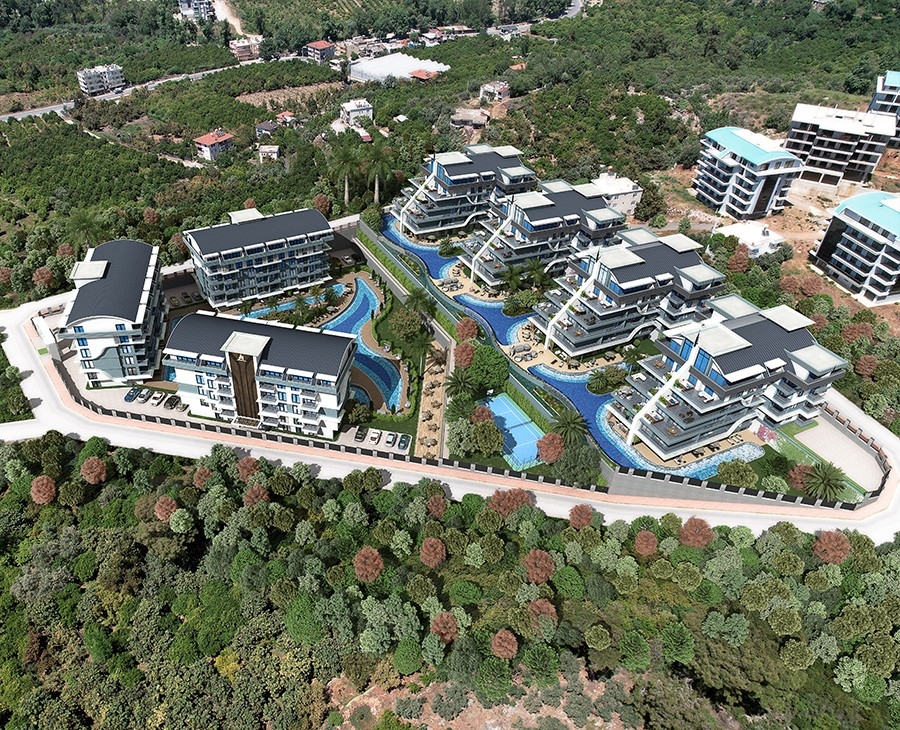 Luxury apartments in a peaceful area