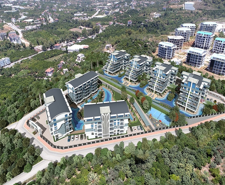 Luxury apartments in a peaceful area