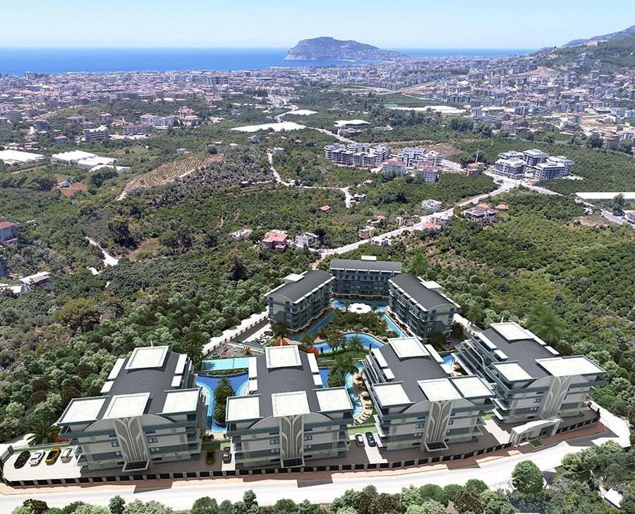 Luxury apartments in a peaceful area