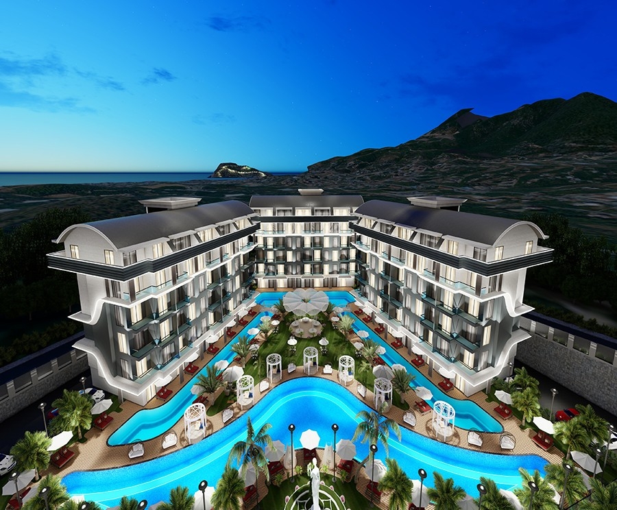 Luxury apartments in a peaceful area
