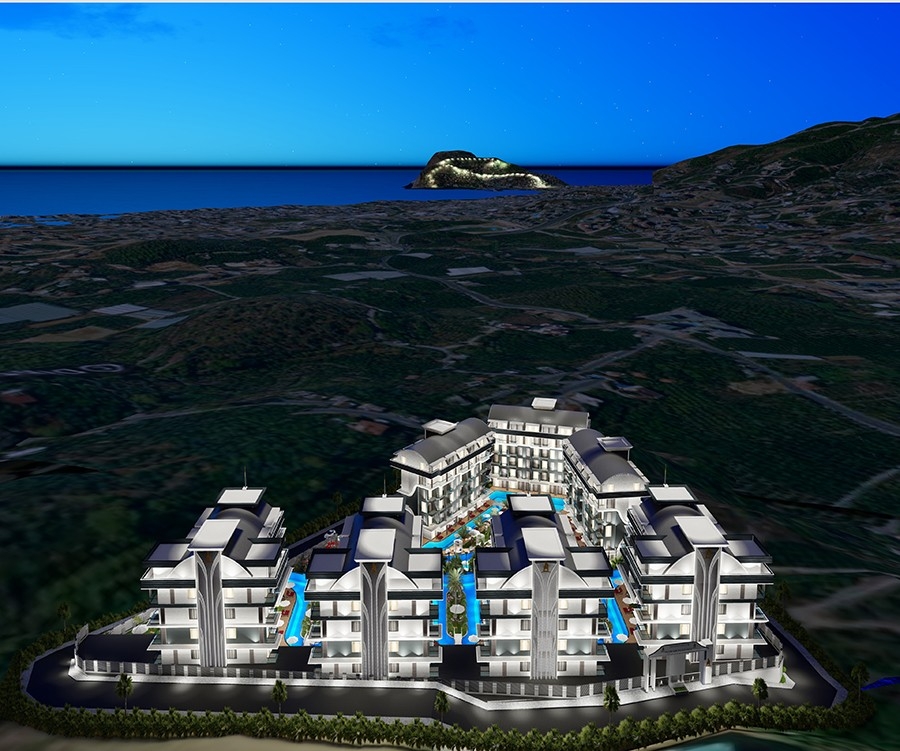 Luxury apartments in a peaceful area