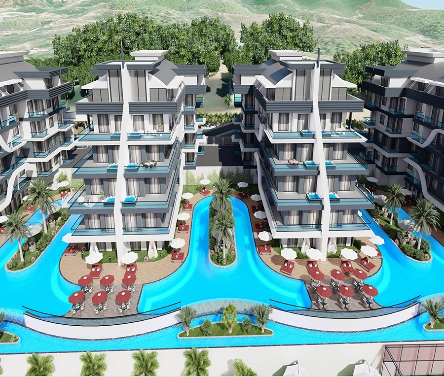 Luxury apartments in a peaceful area