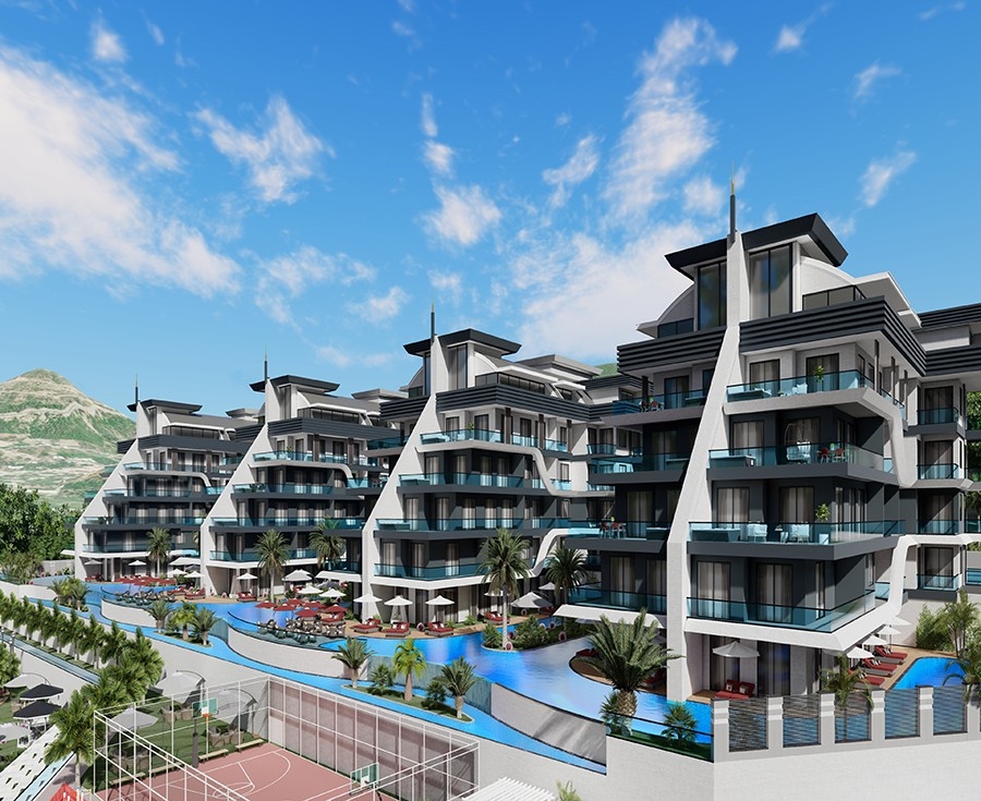 Luxury apartments in a peaceful area