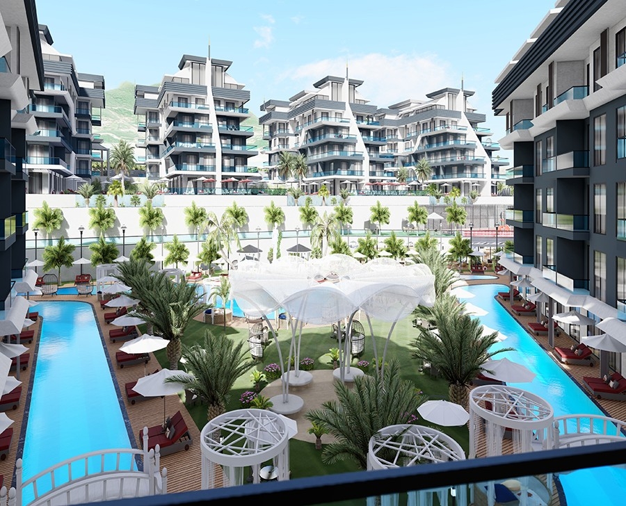 Luxury apartments in a peaceful area