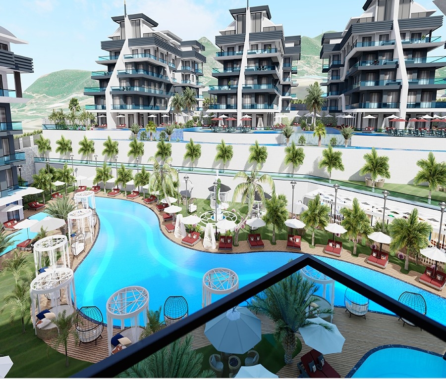 Luxury apartments in a peaceful area