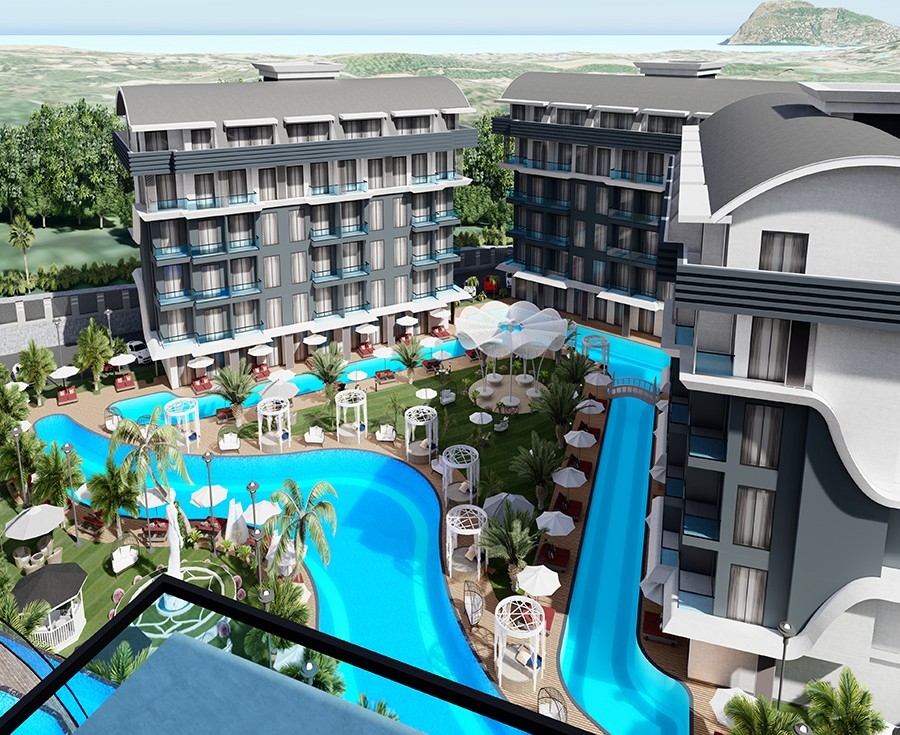 Luxury apartments in a peaceful area