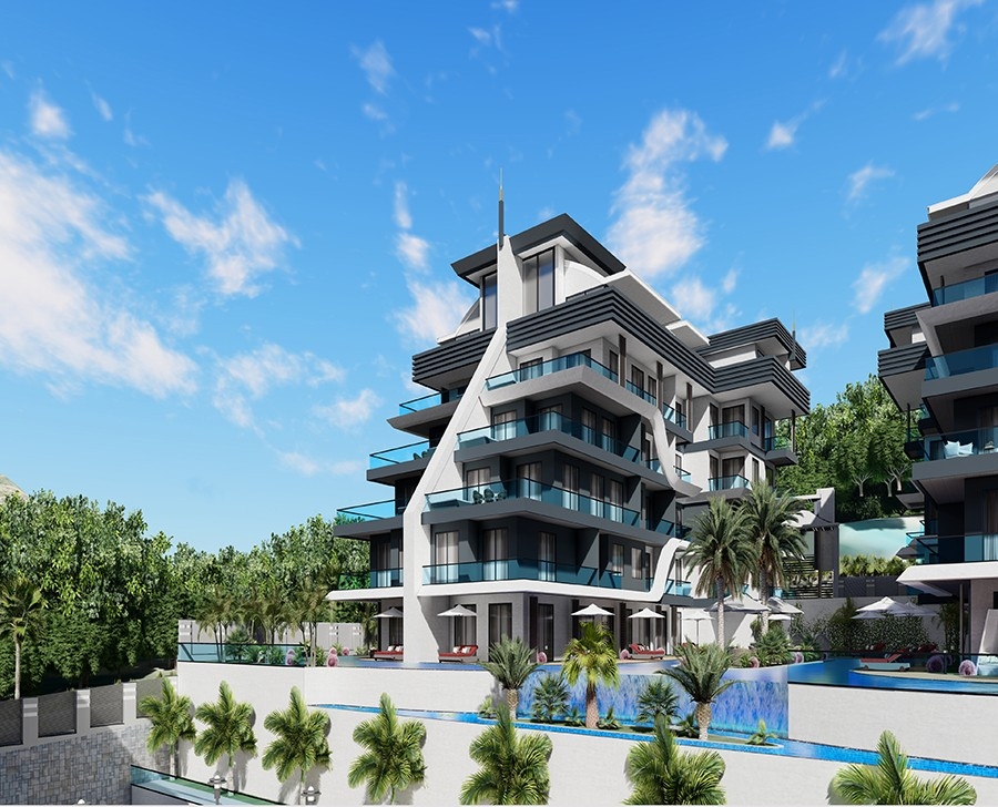 Luxury apartments in a peaceful area