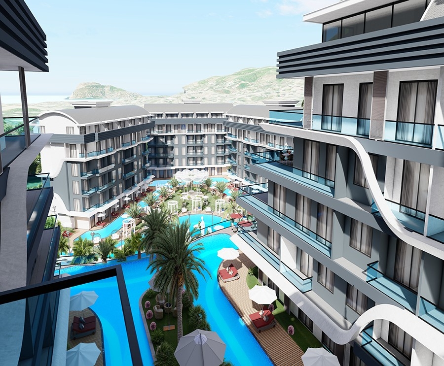 Luxury apartments in a peaceful area
