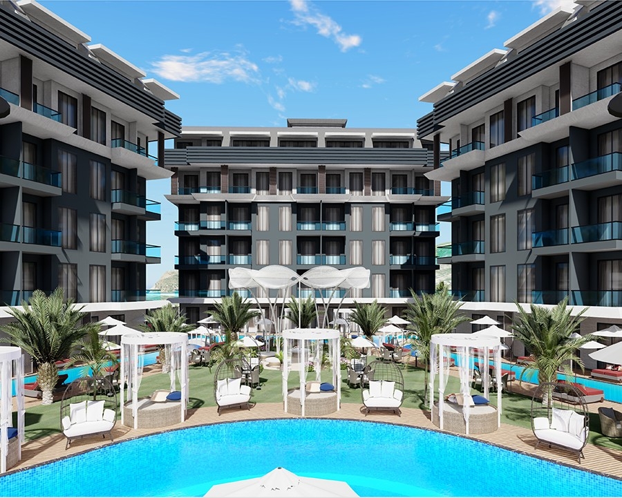 Luxury apartments in a peaceful area
