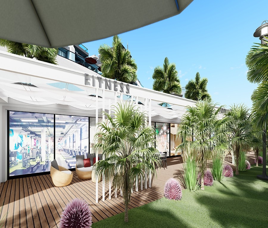 Luxury apartments in a peaceful area