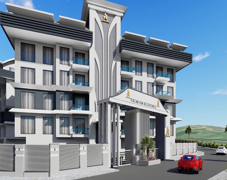 Luxury apartments in a peaceful area