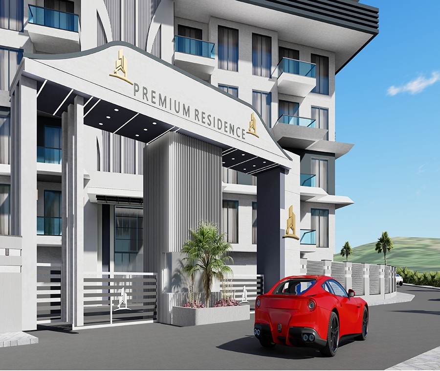 Luxury apartments in a peaceful area