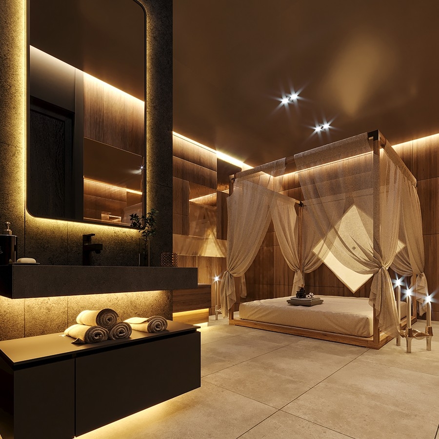 Luxury apartments in a peaceful area