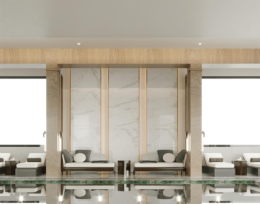 Luxury apartments in a peaceful area