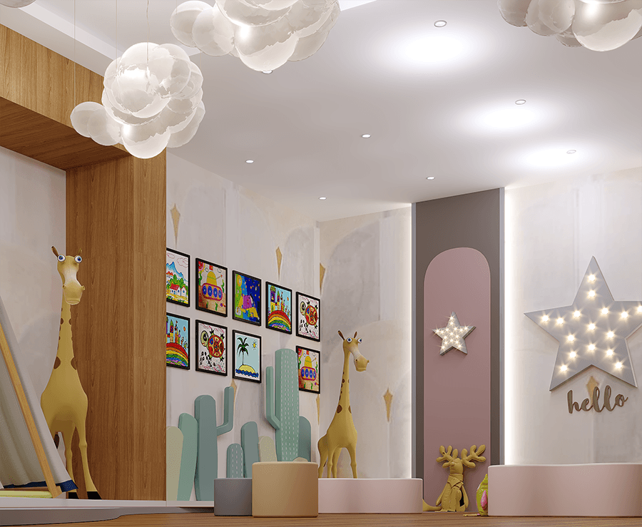 Luxury apartments in a peaceful area