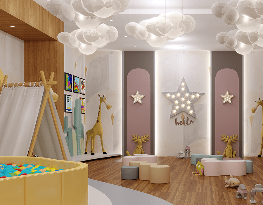 Luxury apartments in a peaceful area