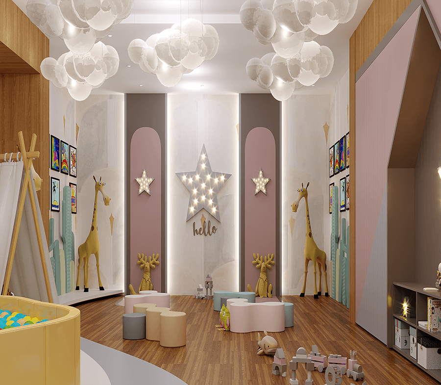 Luxury apartments in a peaceful area