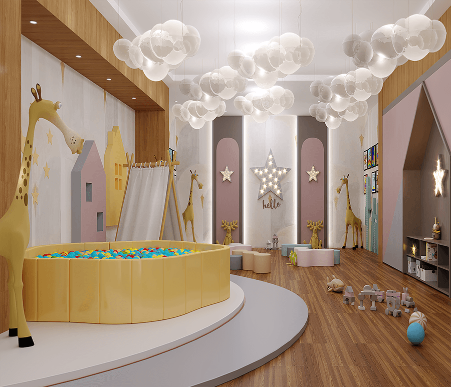 Luxury apartments in a peaceful area