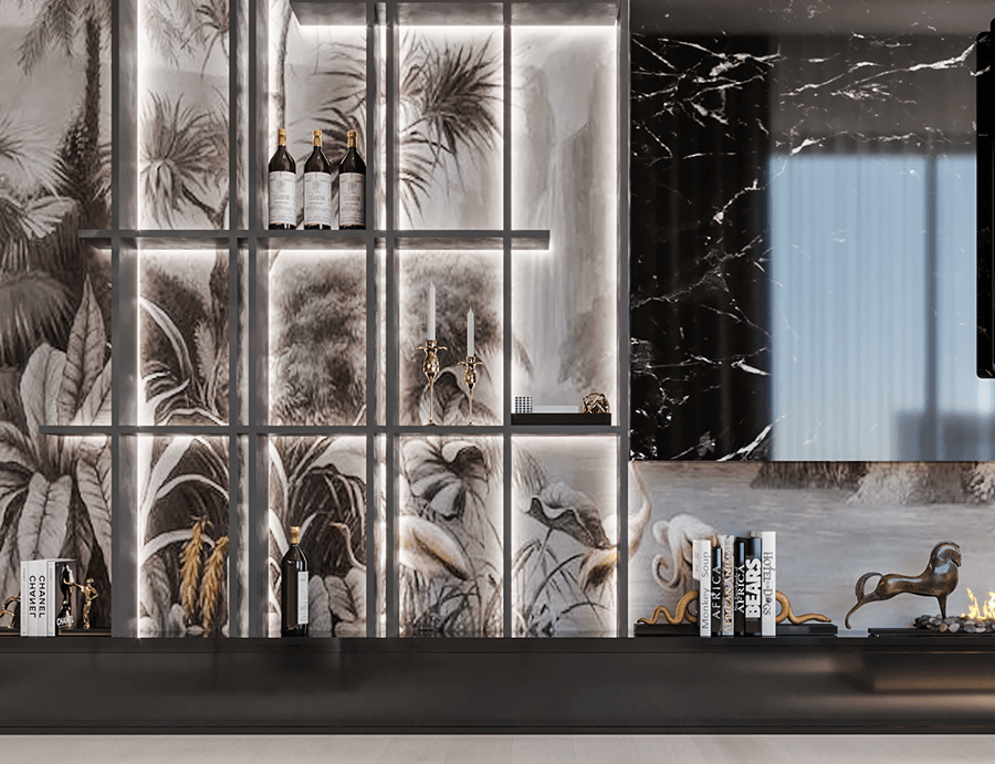 Luxury apartments in a peaceful area