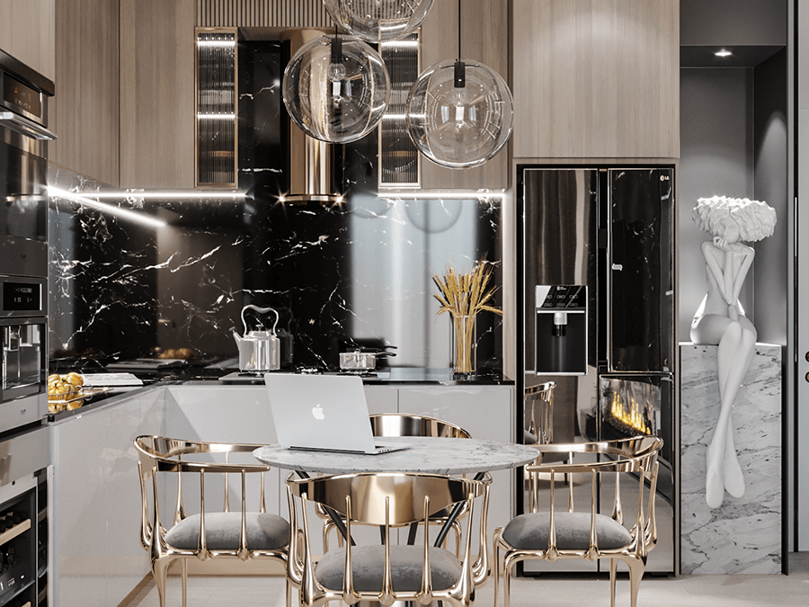 Luxury apartments in a peaceful area