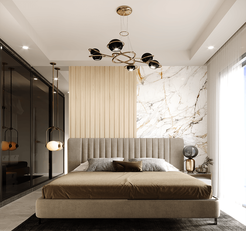 Luxury apartments in a peaceful area