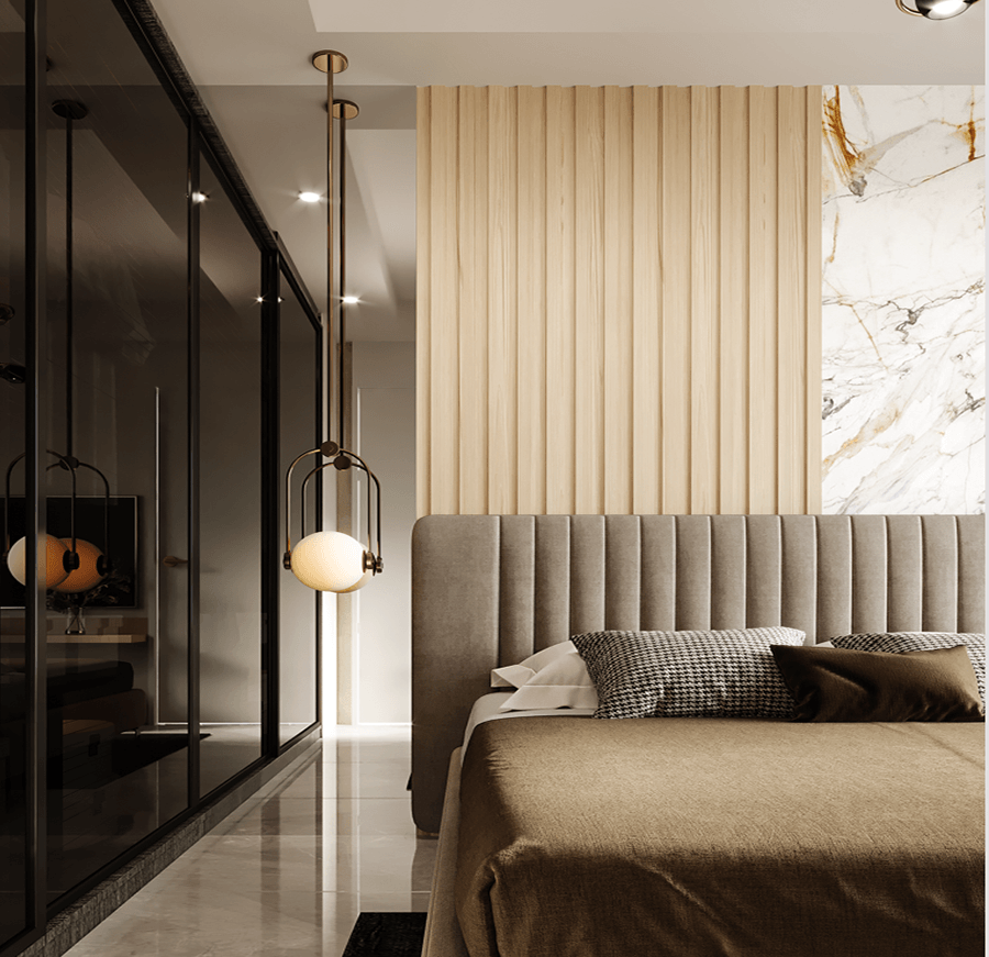 Luxury apartments in a peaceful area