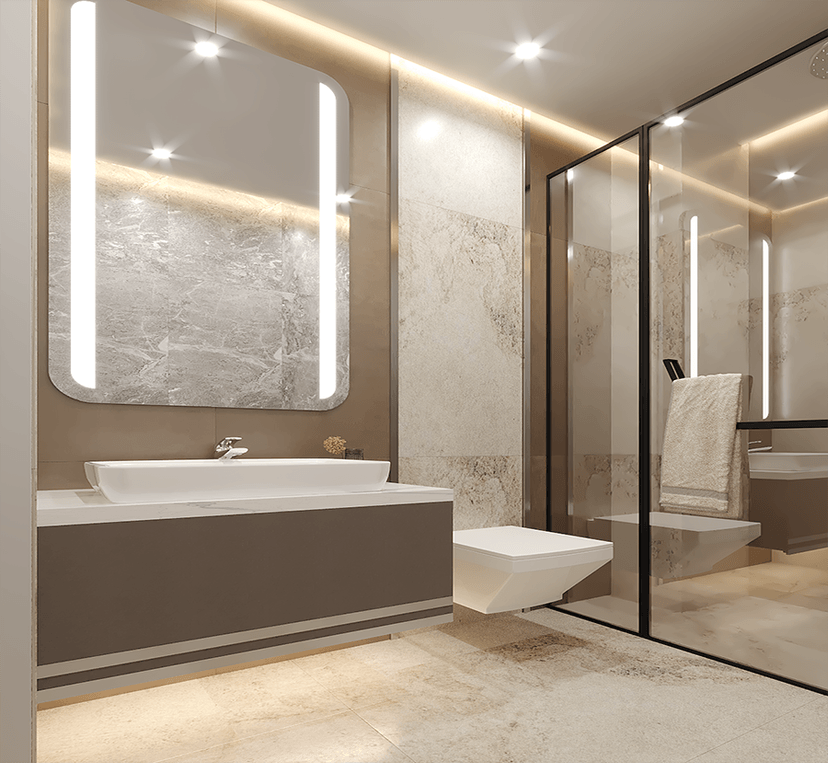 Luxury apartments in a peaceful area